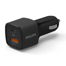 شارژر فندکی سریع فیلیپس 18Wوات مدل Philips DLP2558 مشکی