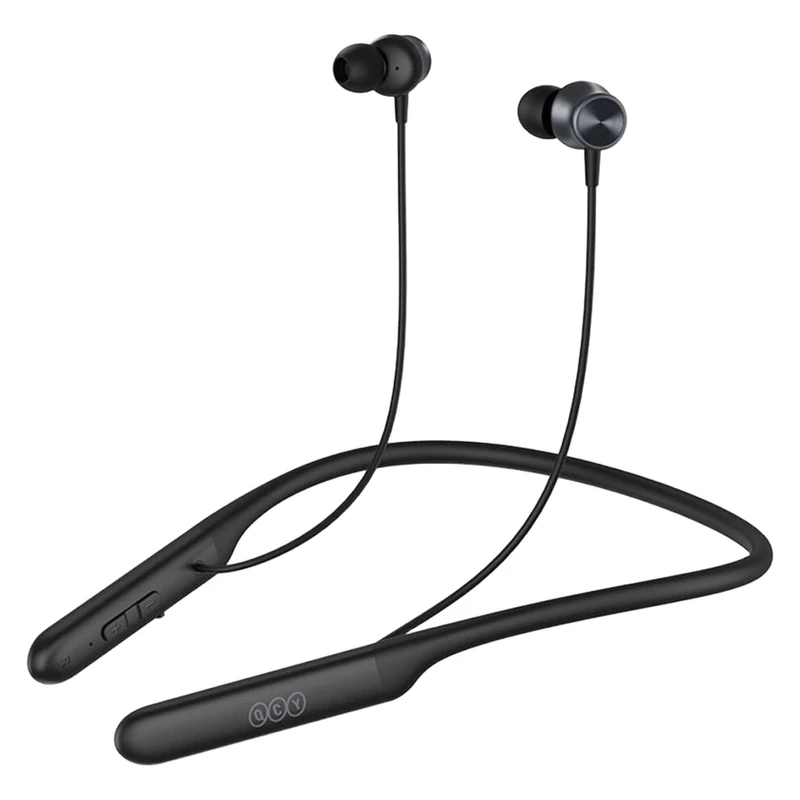 هندزفری گردنی کیو سی وای مدل QCY Neckband sport C2 با گارانتی 18 ماهه شرکتی مشکی