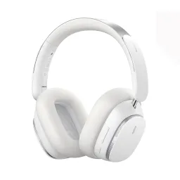 هدفون بی سیم باسئوس مدل Baseus Bowie H1s Noise-Cancellation Wireless Headphones با گارانتی 24 ماهه شرکتی سفید