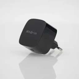 شارژر دیواری هادرون 33 وات مدل Hadron C1013 با یک خروجی USB-C مشکی‌