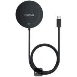 شارژر بی سیم 15 وات باسئوس مدل Baseus Simple Mini 4 Magnetic Wireless Charging Stand  طلایی