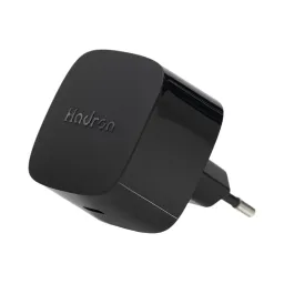 شارژر دیواری هادرون 25 وات مدل Hadron C1011 با یک خروجی USB-C با مشکی