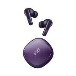 هدفون بی سیم کیو سی وای مدل QCY T13X با گارانتی 18 ماهه شرکتی بنفش