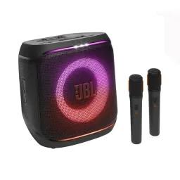 اسپیکر بلوتوثی جی بی ال 100 وات مدل JBL Partybox Encore 2 به همراه 2 میکروفن مشکی