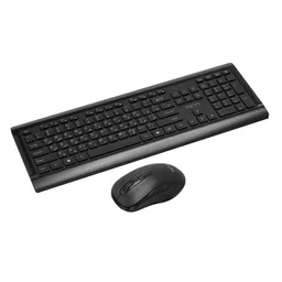 کیبورد و ماوس بی سیم تسکو مدل TSCO TKM7023W مشکی