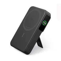 پاوربانک مگ سیف 10000 میلی‌ آمپری انکر 15 وات مدل Anker MagGo Power Bank A1654  مشکی
